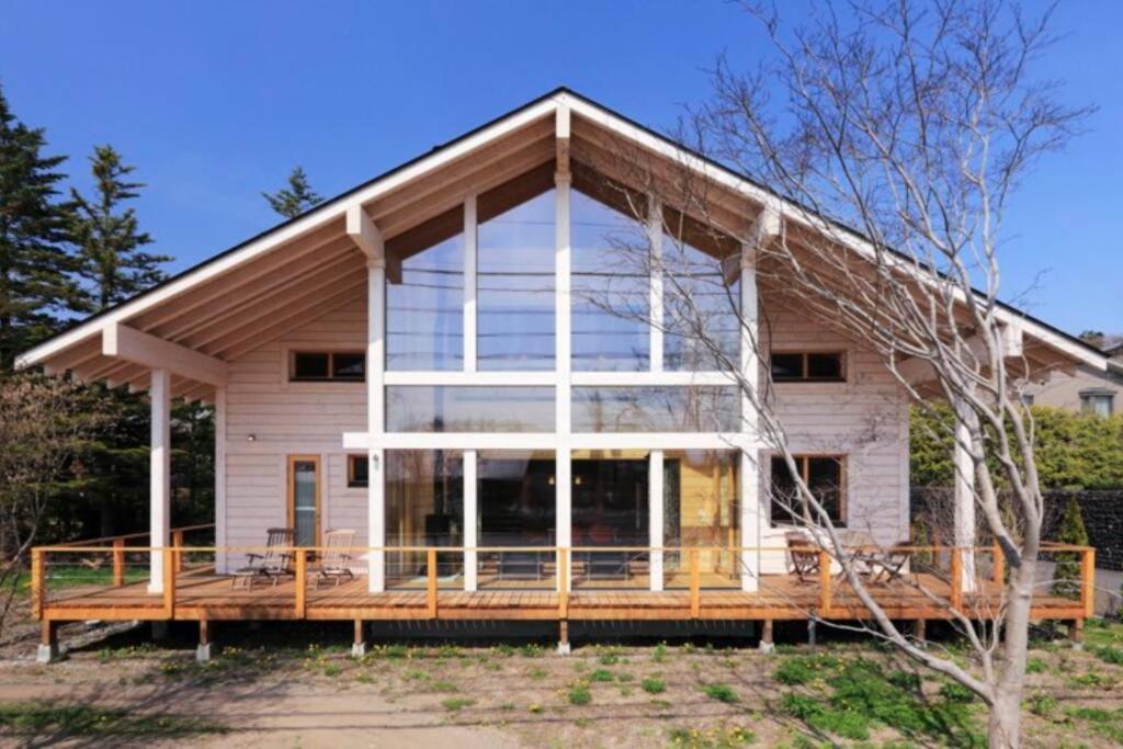 浅間山を眺めるフインランドログハウス Karuizawa Exterior photo